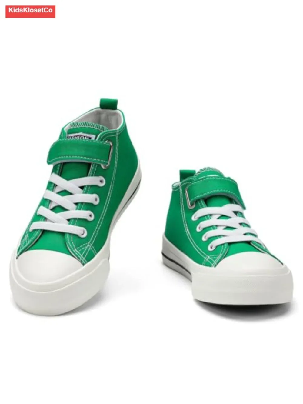 Toddler Little Kid Canvas Sneakers High Top Casual Lightweight Adjustable Strap